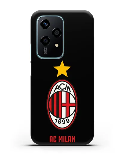 Чехол с логотипом АС MILAN силиконовый для Honor 200 Lite