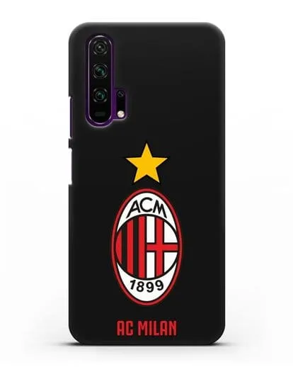 Чехол с логотипом АС MILAN силиконовый для Honor 20 Pro