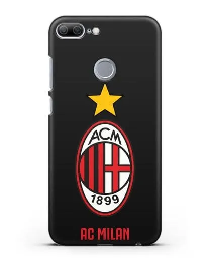 Чехол с логотипом АС MILAN силиконовый для Honor 9 Lite