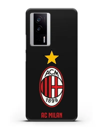Чехол с логотипом АС MILAN силиконовый для Xiaomi Poco F5 Pro