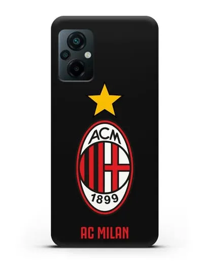 Чехол с логотипом АС MILAN силиконовый для Xiaomi Poco M5