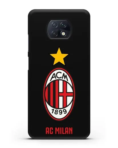 Чехол с логотипом АС MILAN силиконовый для Xiaomi Redmi Note 9T
