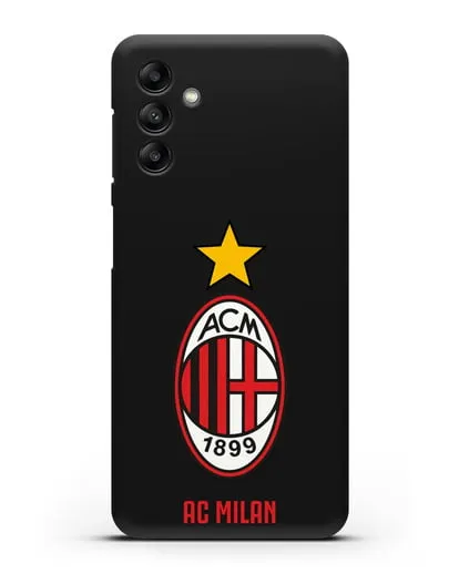Чехол с логотипом АС MILAN силиконовый для Samsung Galaxy A04s [SM-A047]