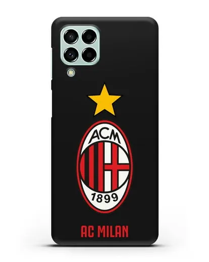 Чехол с логотипом АС MILAN силиконовый для Samsung Galaxy M53 [SM-M536]