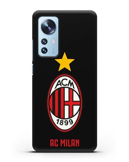 Чехол с логотипом АС MILAN силиконовый для Xiaomi 12