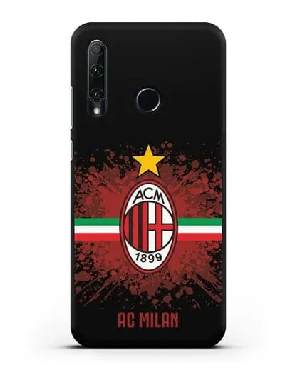 Чехол с эмблемой ФК Милан силиконовый для Honor 20e