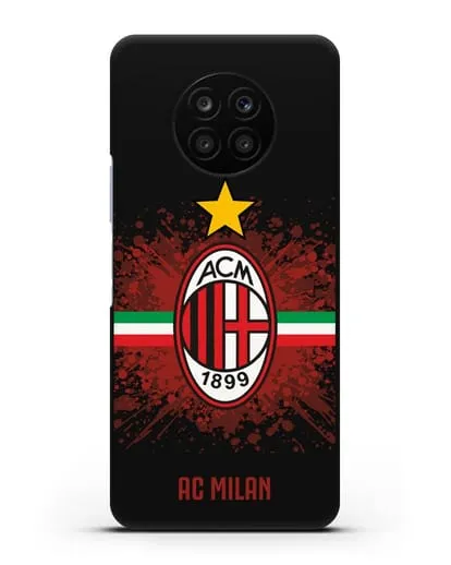Чехол с эмблемой ФК Милан силиконовый для Honor 50 lite