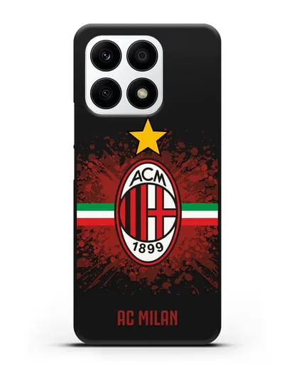 Чехол с эмблемой ФК Милан силиконовый для Honor X8a