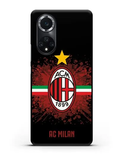 Чехол с эмблемой ФК Милан силиконовый для Huawei Nova 9