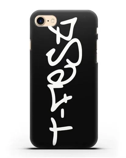 Чехол с надписью T-Fest силиконовый для iPhone 8