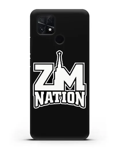 Чехол с логотипом ZM Nation силиконовый для Xiaomi Poco C40