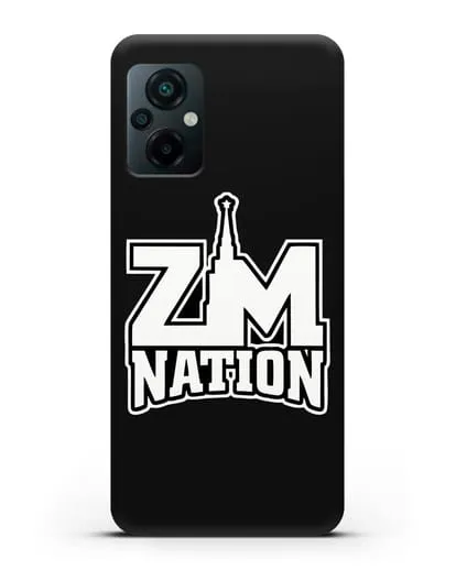 Чехол с логотипом ZM Nation силиконовый для Xiaomi Poco M5