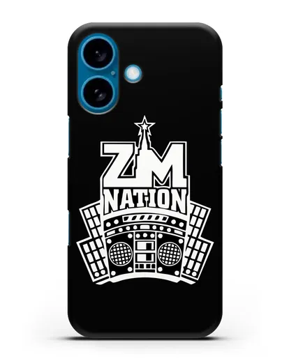 Чехол с надписью GUF Моя бабушка читает газету жизнь силиконовый для iPhone 16