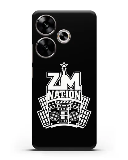 Чехол с надписью GUF Моя бабушка читает газету жизнь силиконовый для Xiaomi Poco F6