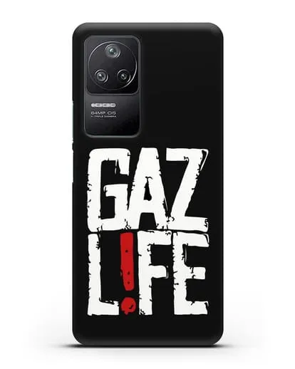 Чехол GAZ LIFE силиконовый для Xiaomi Poco F4