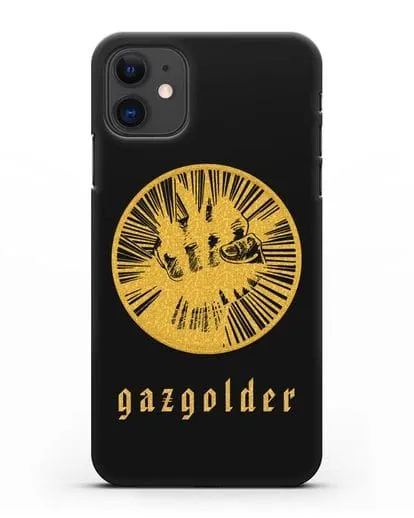 Чехол с логотипом Gazgolder силиконовый для iPhone 11