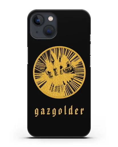Чехол с логотипом Gazgolder силиконовый для iPhone 13 Mini