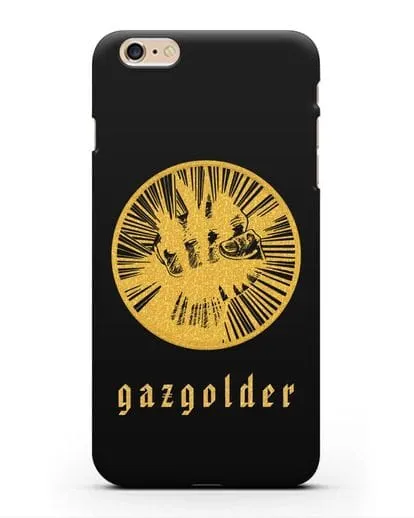 Чехол с логотипом Gazgolder силиконовый для iPhone 6s Plus