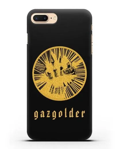Чехол с логотипом Gazgolder силиконовый для iPhone 7 Plus