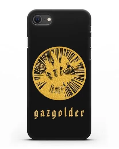 Чехол с логотипом Gazgolder силиконовый для iPhone SE 2020