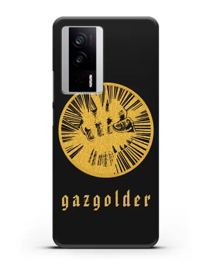 Чехол с логотипом Gazgolder силиконовый для Xiaomi Poco F5 Pro