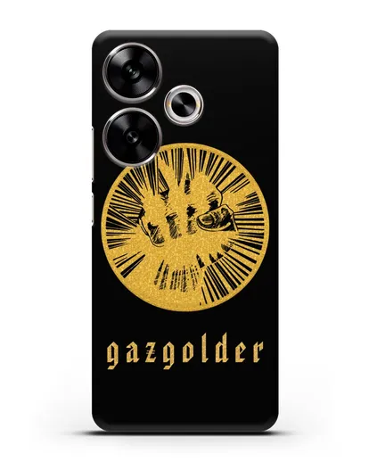 Чехол с логотипом Gazgolder силиконовый для Xiaomi Poco F6