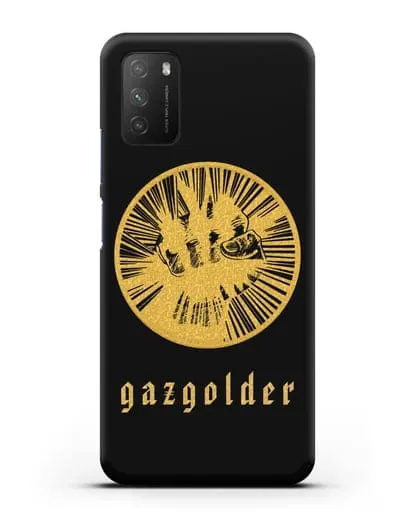 Чехол с логотипом Gazgolder силиконовый для Xiaomi Poco M3