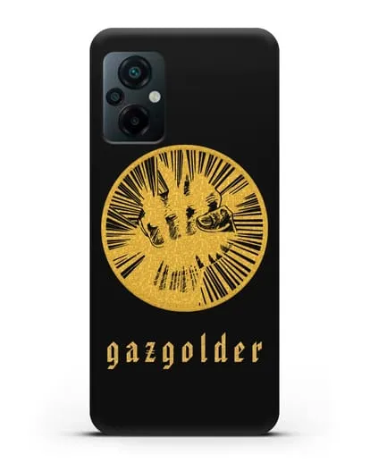 Чехол с логотипом Gazgolder силиконовый для Xiaomi Poco M5