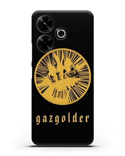 Чехол с логотипом Gazgolder силиконовый для Xiaomi Poco M6