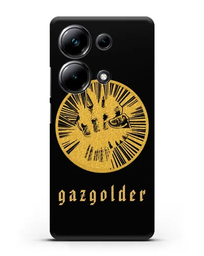 Чехол с логотипом Gazgolder силиконовый для Xiaomi Poco M6 Pro