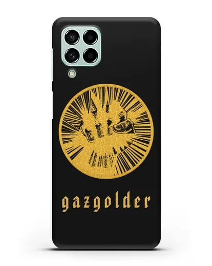 Чехол с логотипом Gazgolder силиконовый для Samsung Galaxy M53 [SM-M536]