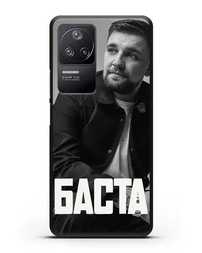 Чехол с фотографией Баста силиконовый для Xiaomi Poco F4