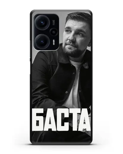 Чехол с фотографией Баста силиконовый для Xiaomi Poco F5