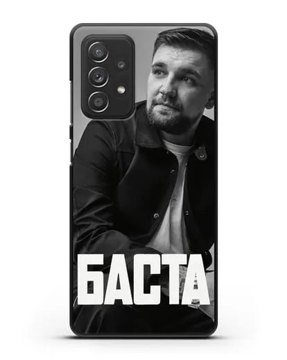 Чехол с фотографией Баста силиконовый для Samsung Galaxy A53
