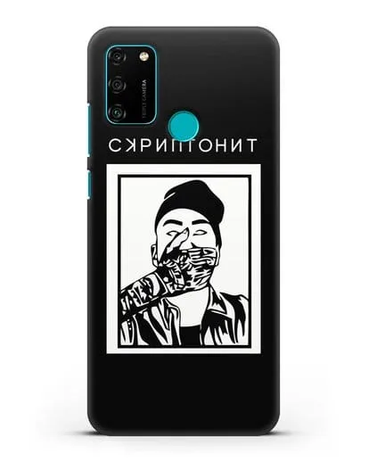 Чехол с картинкой Скриптонит силиконовый для Honor 9A