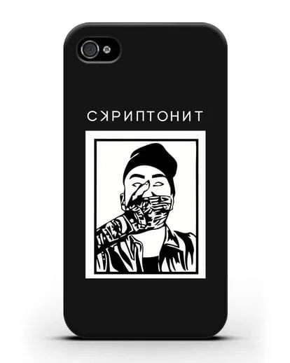 Чехол с картинкой Скриптонит силиконовый для iPhone 4/4s