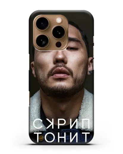 Чехол с фотографией Скриптонит силиконовый для iPhone 16 Pro