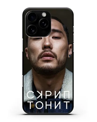 Чехол с фотографией Скриптонит силиконовый для iPhone 16 Pro Max