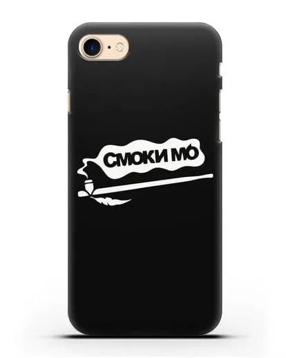 Чехол Смоки Мо Курительная трубка силиконовый для iPhone 7