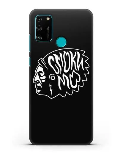 Чехол Смоки Мо Индеец силиконовый для Honor 9A