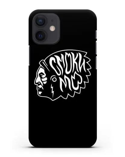Чехол Смоки Мо Индеец силиконовый для iPhone 12 mini