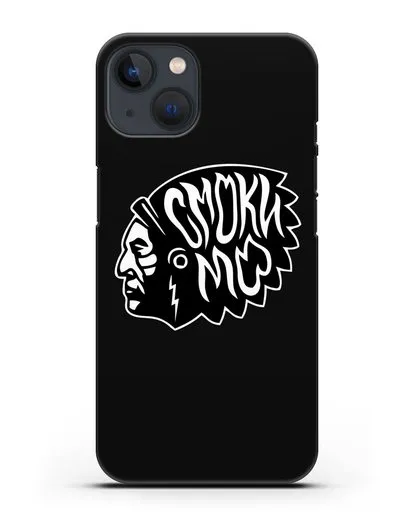 Чехол Смоки Мо Индеец силиконовый для iPhone 13 Mini