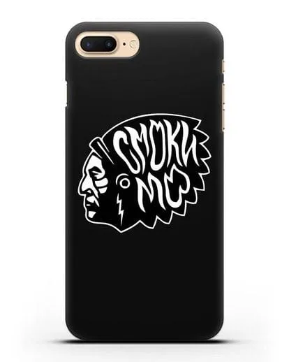 Чехол Смоки Мо Индеец силиконовый для iPhone 7 Plus
