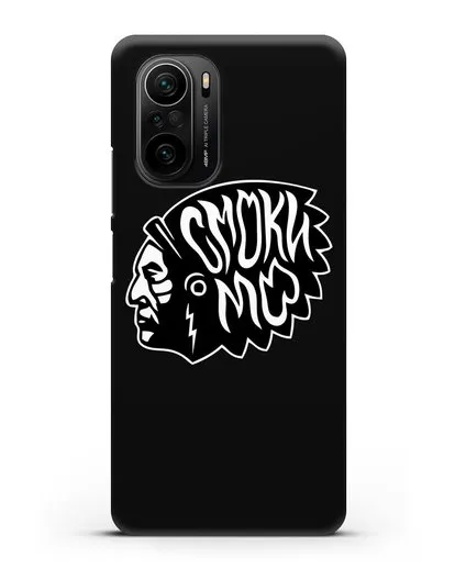 Чехол Смоки Мо Индеец силиконовый для Xiaomi Poco F3