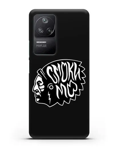 Чехол Смоки Мо Индеец силиконовый для Xiaomi Poco F4