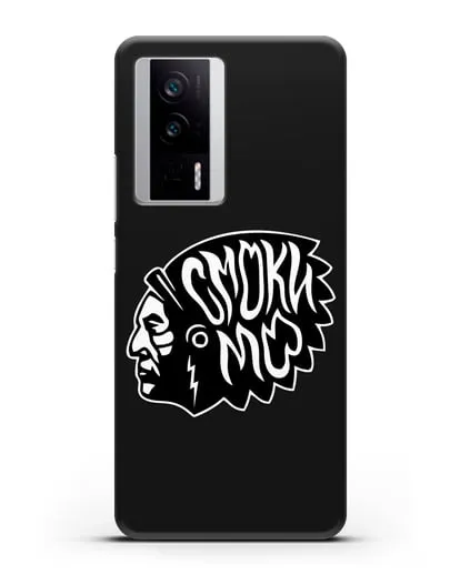 Чехол Смоки Мо Индеец силиконовый для Xiaomi Poco F5 Pro