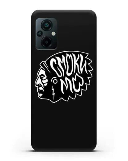 Чехол Смоки Мо Индеец силиконовый для Xiaomi Poco M5