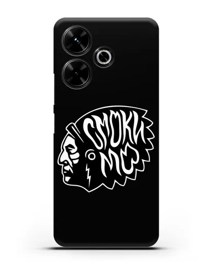 Чехол Смоки Мо Индеец силиконовый для Xiaomi Poco M6