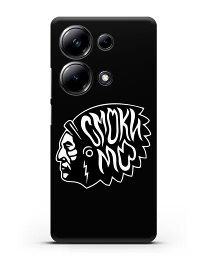 Чехол Смоки Мо Индеец силиконовый для Xiaomi Poco M6 Pro