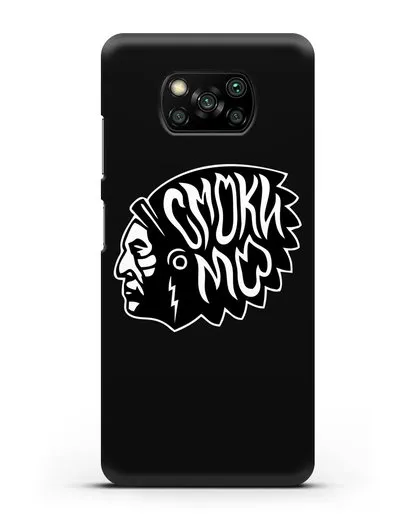 Чехол Смоки Мо Индеец силиконовый для Xiaomi Poco X3 Pro